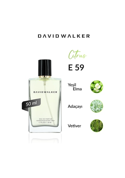 David Walker E59 Kimono Erkek Parfüm EDP 50 ML