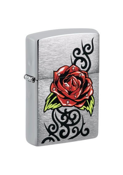 Zippo 200 23fpf Rose Tattoo Design Çakmak