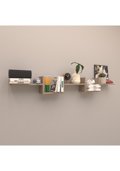 Rafkestir Mugo Gizli Duvar Raf Set Cordoba ( Mat )