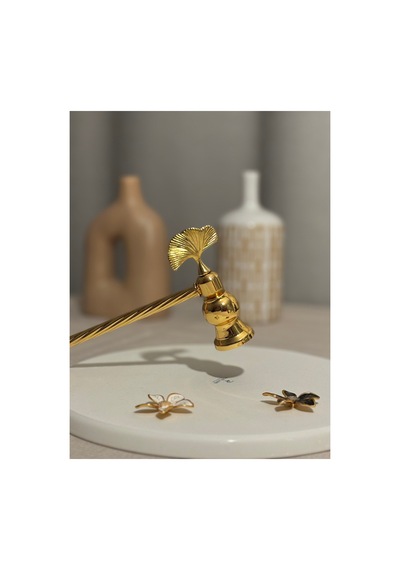 Dekoratif Figürlü Gold Mum Söndürücü Obje Çok Renkli - 805652324 Çok Renkli
