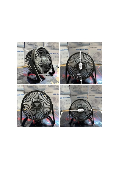 Concord Ms-54 Usb Fan Siyah