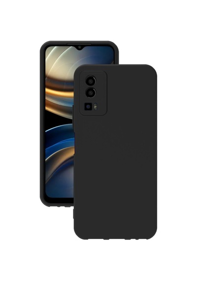 General Mobile Gm 23 Kılıf Kamera Korumalı Silikon Rubber Arka Kapak Siyah
