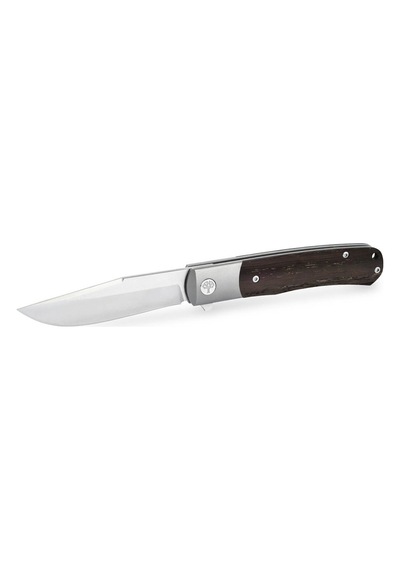 Böker Manufaktur Trppr Bog Oak Wood Kamp Çakı Kahverengi