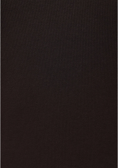 Colins Slim Fit Kayık Yaka Düz Kadın Kahverengi Uzun Kol Tişört Cl1070957 Q1.v2 Brw Kahverengi