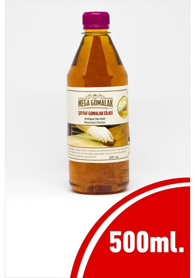 Şeffaf Gomalak 500 Ml