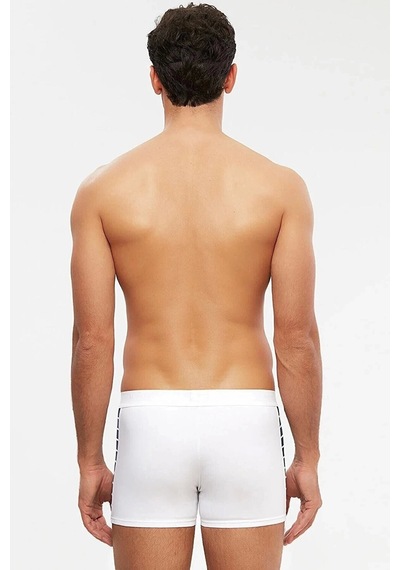 Kom Contra Erkek Short Boxer Beyaz