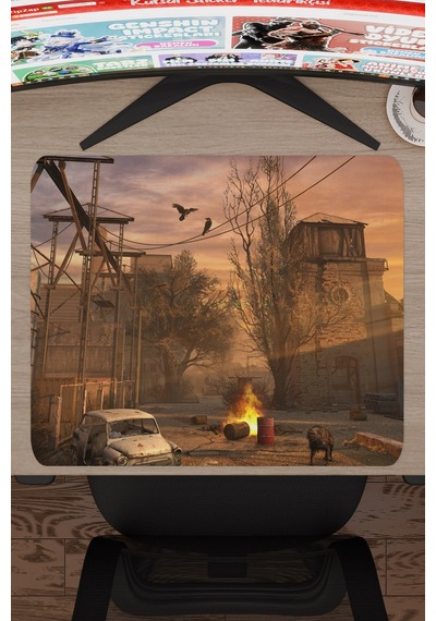 Stalker Kaymaz Dikişli Kauçuk Oyuncu Mousepad V4 - 48x40 Xl Gaming Mouse Pad Fare Altlığı