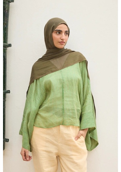 Deserto Fashion Tencel Şal-3651 Çok Renkli