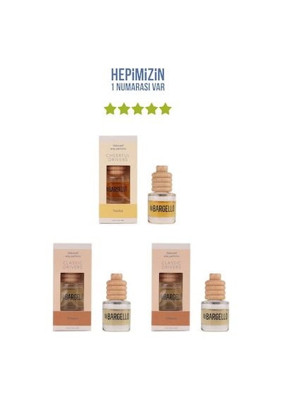 Vanilya + 2x Odunsu Araç Parfümü 8 Ml
