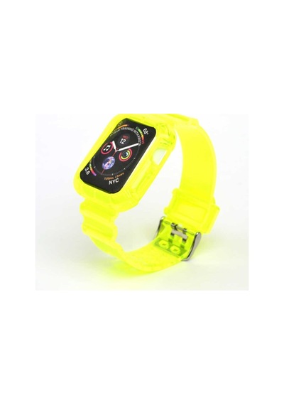 Apple Watch 40mm Uyumlu Krd-27 Silikon Kordon Siyah