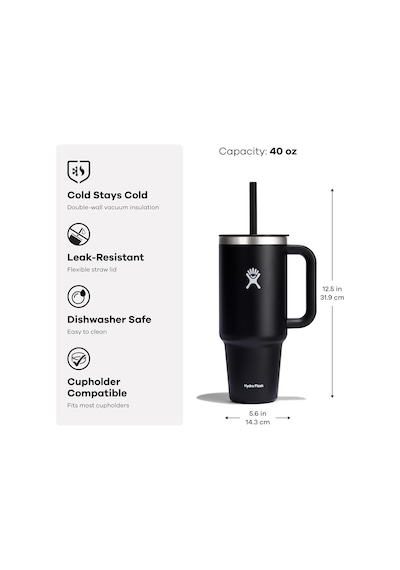 Hydro Flask Saplı Her Yerde Seyahat Bardak 32 Oz İndigo Diğer