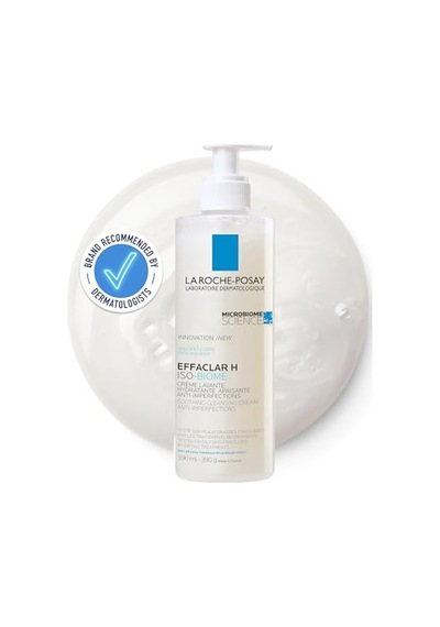 La Roche-posay Effaclar H Isobiome Creme Lavante Temizleyici Kurutucu Bakım Alan Ciltler İçin 390 Ml