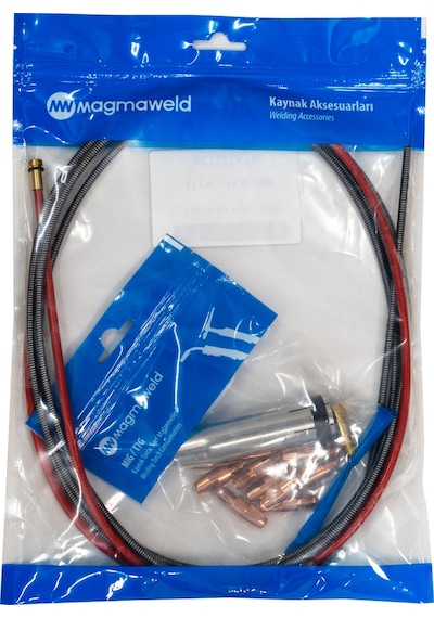 Magmaweld MIG/MAG Torçları, Sarfları ve Aksesuarları M8xl30x1,2mm 350a