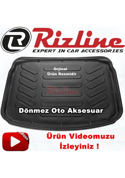 Skoda Fabia 3D Bagaj Havuzu Siyah Hb 2014-2020 Arası Rizline N11.698