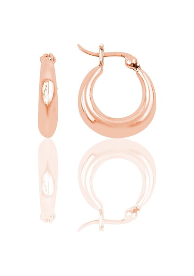 Gümüş 16 Mm Halka Küpe N11.32874