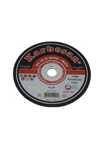 İnox Metal Kesici Disk 180mmx1.9x22 5324