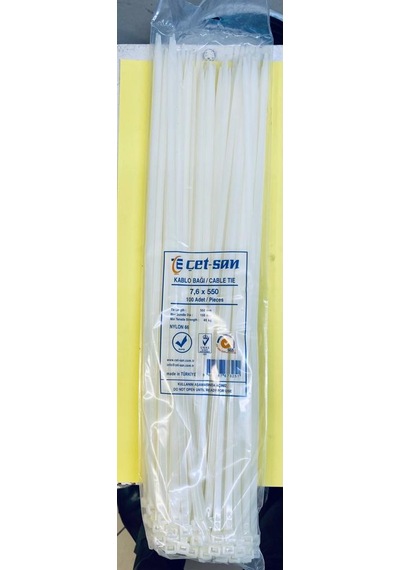 Çetsan Kablo Bağı 7.6 550 100 Adet