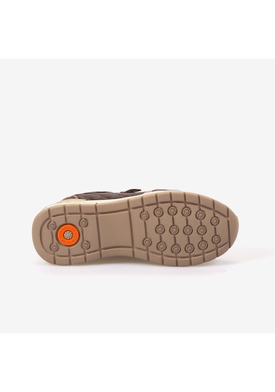 Kemal Tanca Kadın Eva Taban Kapitone Dikiş Bağcıklı Spor & Sneaker Ayakkabı 7100 Kahve
