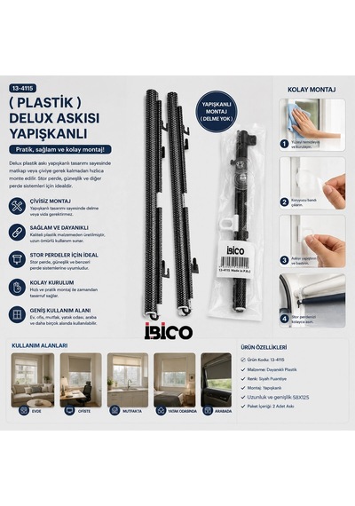 58x125cm Oto-araç - Ev - Ofis Cam Paneli Güneşlik Pvc Perde Makaralı Aç-kapa Vantuzlu Montaj 5468 34154743