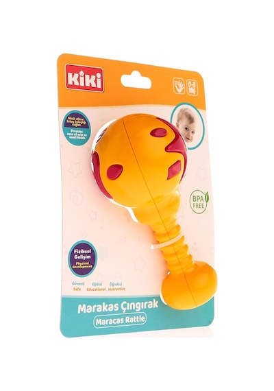 Kiki Marakas Çıngırak Çok Renkli