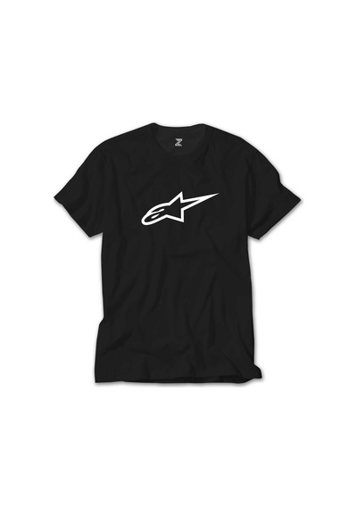 Alpinestars White Logo Siyah Tişört Siyah