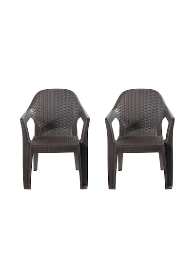 Hesaplimagazam Bs Plastik Rattan Polo 2 Adet Plastik Sandalye 2 Renk