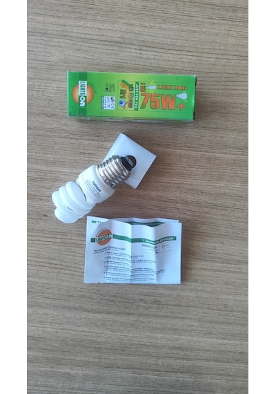 Lightson 13w 75w Dengi E27 Spiral Tasarruflu Ampul Les-13 Beyaz Işık