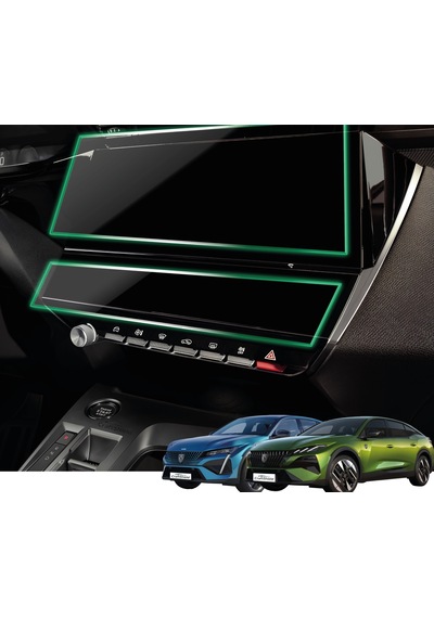 Peugeot 408 Gt (2023-2026) Uyumlu Multimedya 9h Nano Ekran Koruyucu