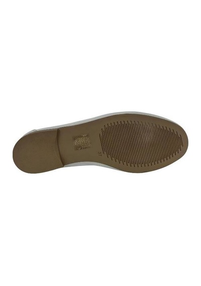 Kemal Tanca 877 9674 Kadın Hakiki Deri Loafer Ayakkabı Beyaz