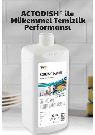 Actodish Manuel Bulaşık Deterjanı 1 L