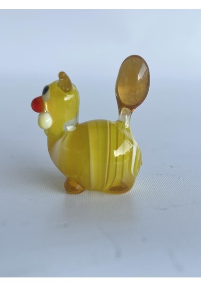 El Yapımı Murano Cam Kedi Biblo A81-03