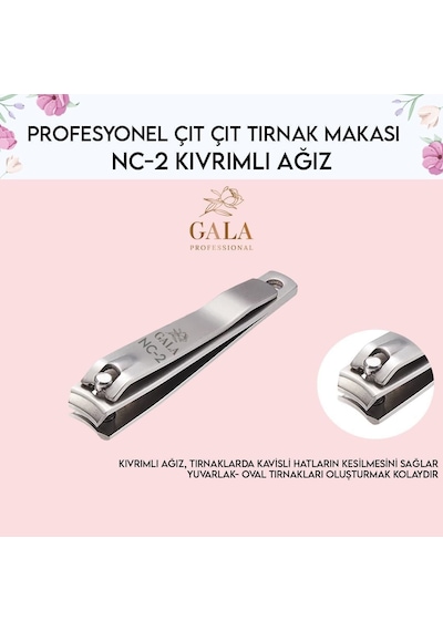 Tnl Gala Nc-02 Kıvrımlı Tırnak Makası