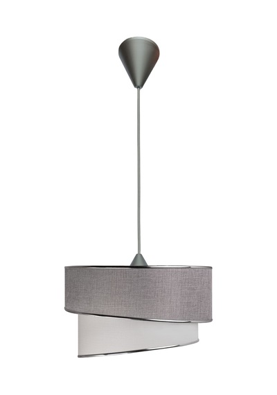 Eslight E65 Rüzgar Modern Tekli Sarkıt Avize Açık Gri