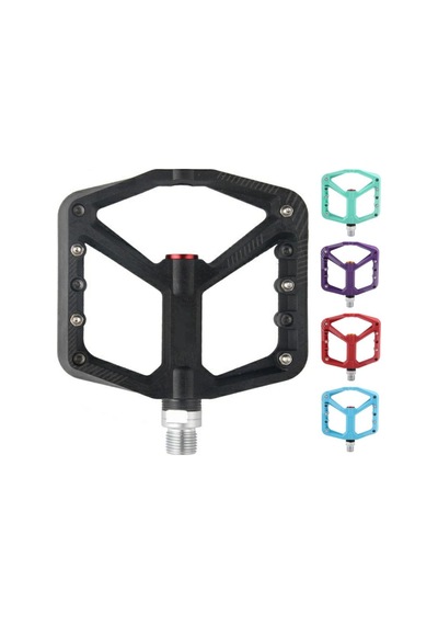 Bike Sky Brıvıga Rulmanlı Çivili Bisiklet Pedal Mor 1. Sınıf Kalite