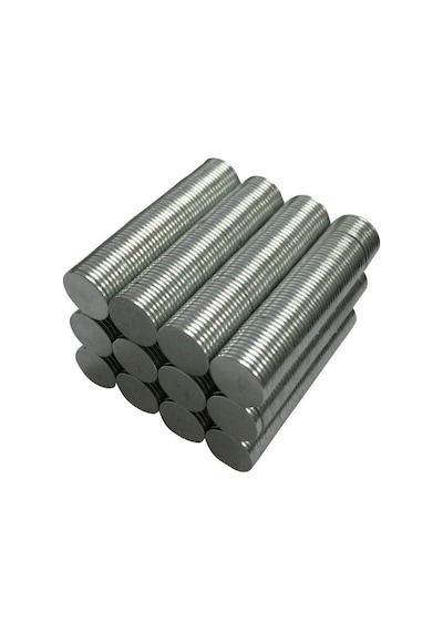 12 X 1 Mm Yuvarlak Neodyum Mıknatıs- 100 Adet