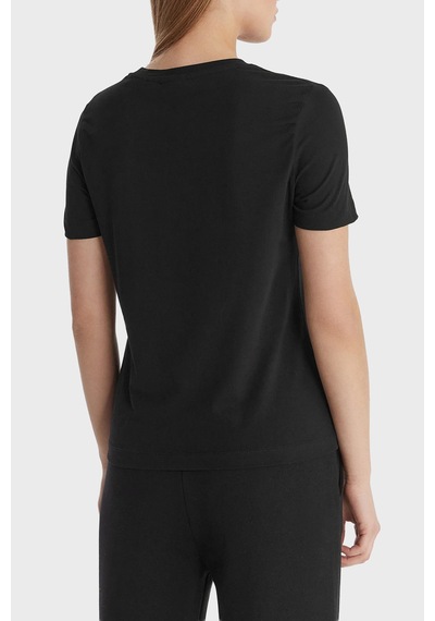 Guess Bayan T Shirt V6rı07 J1314 Jblk Siyah Siyah