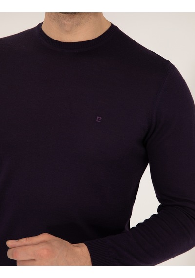 Pierre Cardin Erkek Mor Kazak /triko 50257301-vr038 Mor
