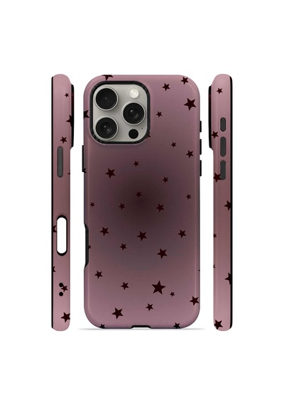 Velvoria Valestra Rose Star Dust Apple Apple iPhone Uyumlu 16 Pro Max Magsafe Koruma Kılıfı Valestra Magline - Rose Star Dust