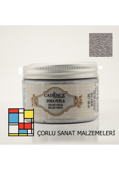 Dora Perla Rölyef Pasta Dr-09 Gümüş 150Ml