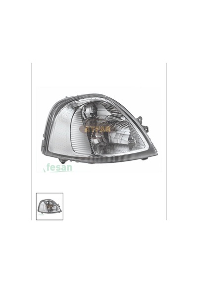 Renault Master 2004-2009 Sol Motorlu Far