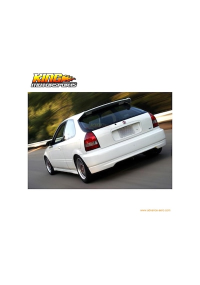 HONDA CİVİC İES EK KASA ARKA TAMPON EKİ (HACBACK)