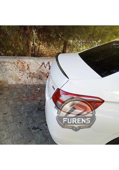 Peugeot 301 Bagaj Üstü Yarasa Spoiler Piano Black