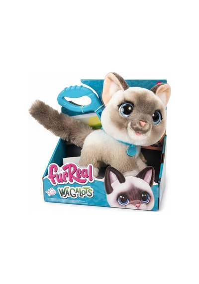 Hasbro Furreal Wag A Lots İnteraktif Peluş Kedi 20 Cm 28059 Çok Renkli