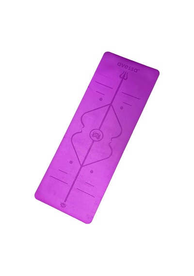 Premium Rym-purple Kauçuk Yogamat Lila Renk 183 68 0,5 Cm Spor Salon Güç