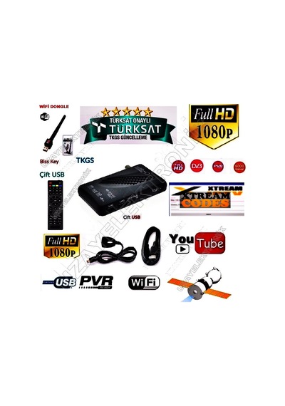 Multıbox Mb 2010 Full Hd Mini Uydu Alcısı Wifi Destekli