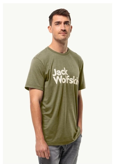 Jack Wolfskin Brand T M Erkek Tişört 1809771tr-yesıl