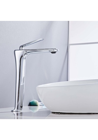 Sano Uzun Lavabo Bataryası Parlak Krom