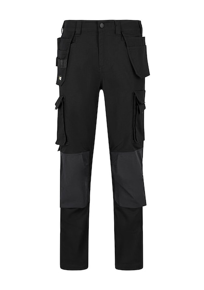 Safety Jogger Elm Siyah Çok Cepli Taktik İş Pantolonu Siyah - Füme