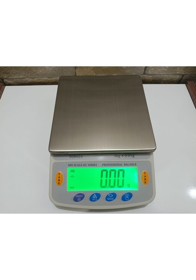 3 Kg Kapasiteli-0.01 Gr Hassas Kuyumcu Laboratuvar Terazisi