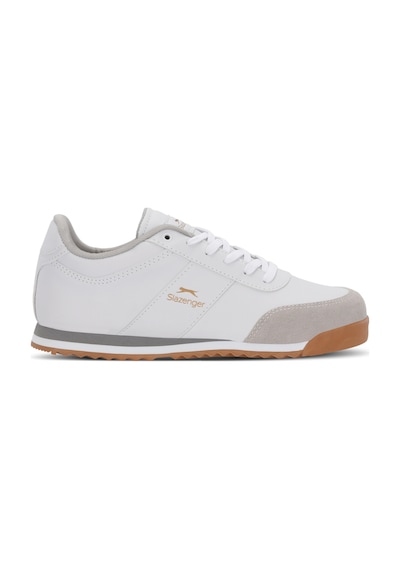 Slazenger Protect I Erkek Beyaz / Altın Günlük Spor Ayakkabısı Beyaz / Altın